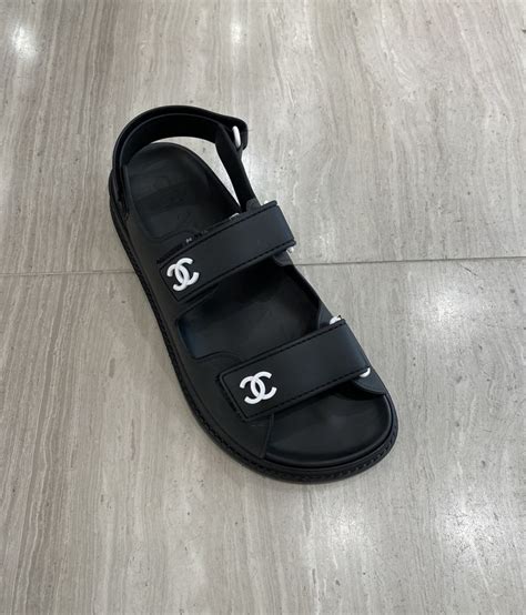 chanel rubber sandals|chanel shoes official website.